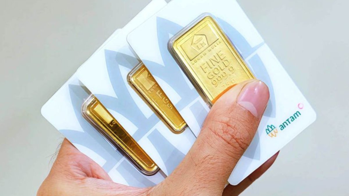 Harga Emas Antam 4 Agustus 2025, 1 Gram Turun Jadi Rp1.946.000